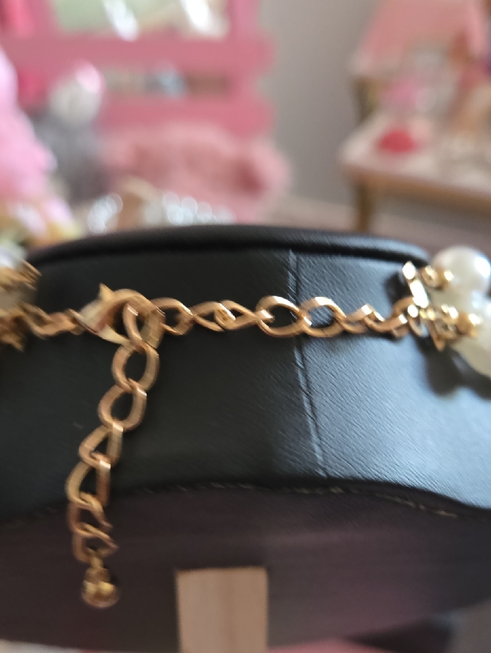 Elegant Pearl & Turquoise Layered Necklace with Gold Heart Pendant - Picture 7 of 16
